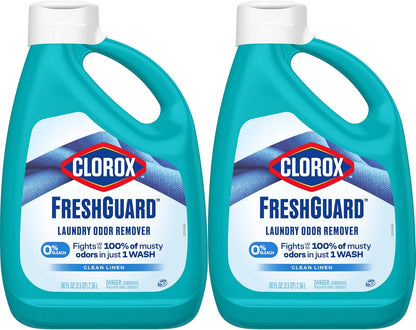 Clorox FreshGuard Laundry Odor Remover Thoughtful Housewarming Gift, Clean Linen Scent Laundry Upgrade for New Homeowners