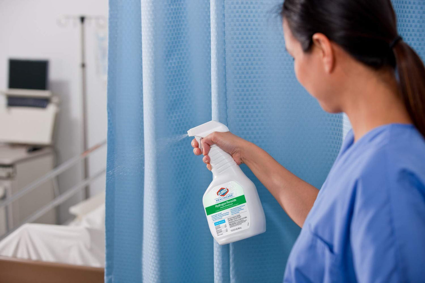 Clorox Healthcare Hydrogen Peroxide Cleaner Disinfectant – Fast 1-Minute Kill Time Disinfectant for Quicker Operating Room Turnover