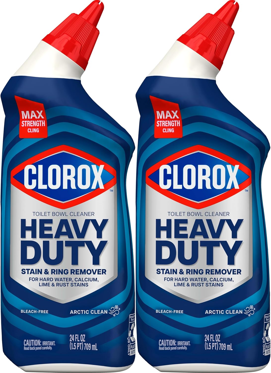 Clorox Toilet Bowl Cleaner Bleach-Free for Designer Bathrooms, Preserves Decorative Porcelain Finish