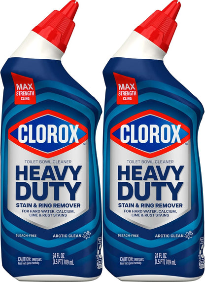 Clorox Toilet Bowl Cleaner Bleach-Free for Designer Bathrooms, Preserves Decorative Porcelain Finish