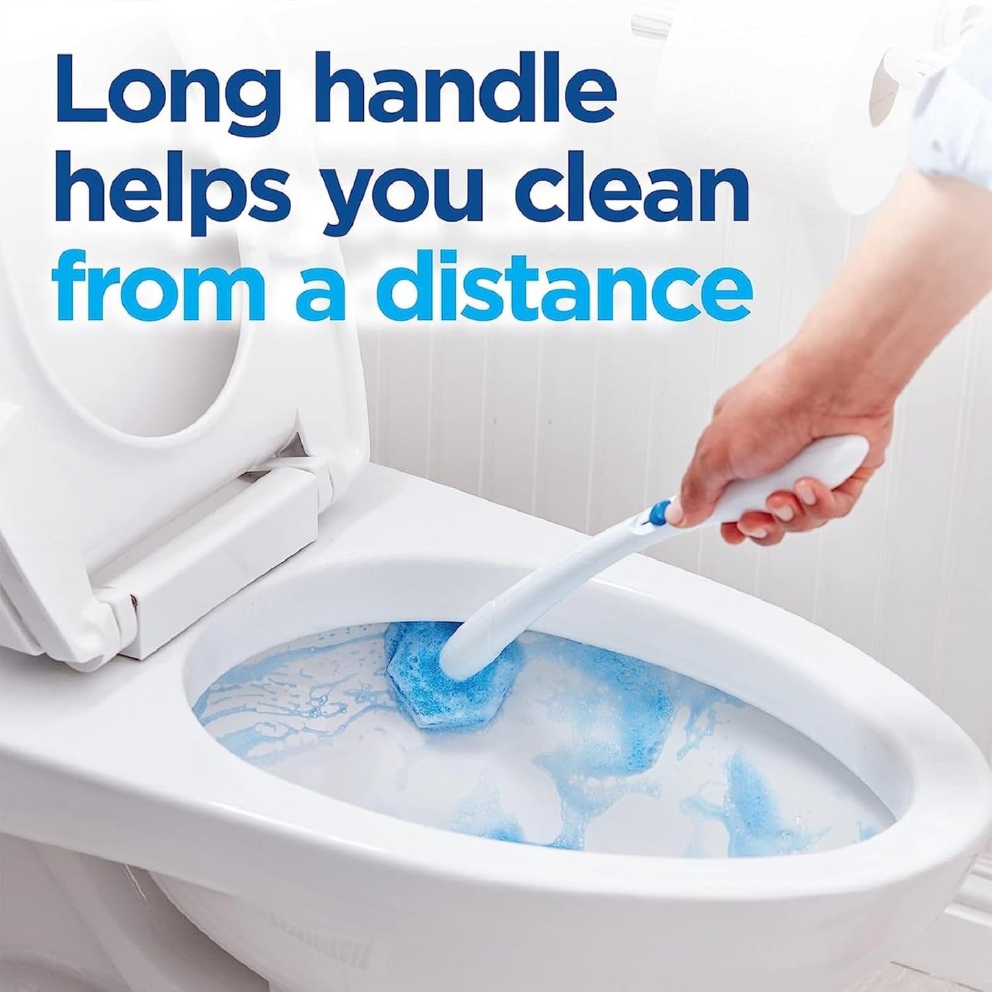 Clorox ToiletWand Preloaded Scrubbing Pads – Fast Weekly Toilet Bowl Disinfecting for Busy Parents, 30 Count
