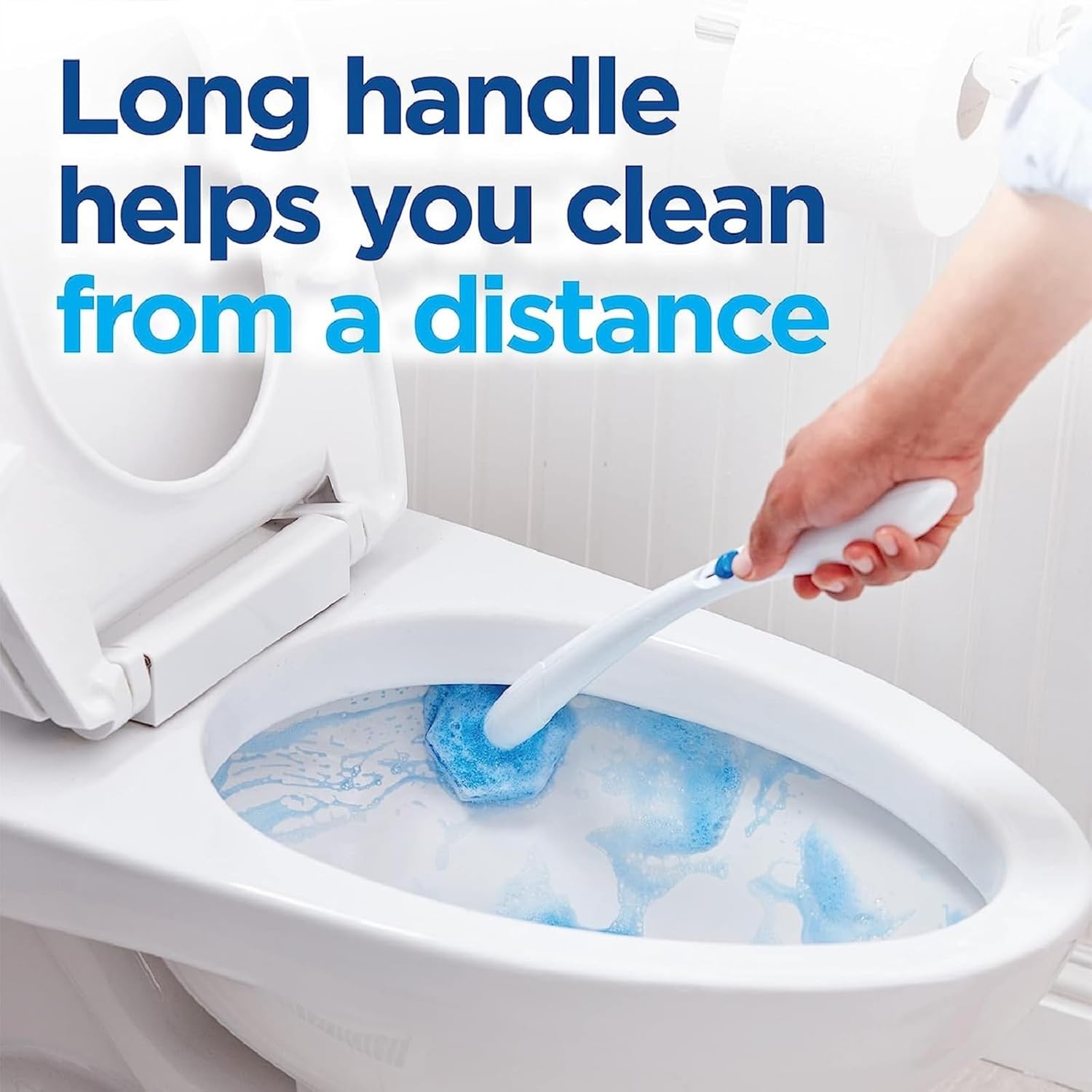 Clorox ToiletWand Preloaded Scrubbing Pads – Fast Weekly Toilet Bowl Disinfecting for Busy Parents, 30 Count
