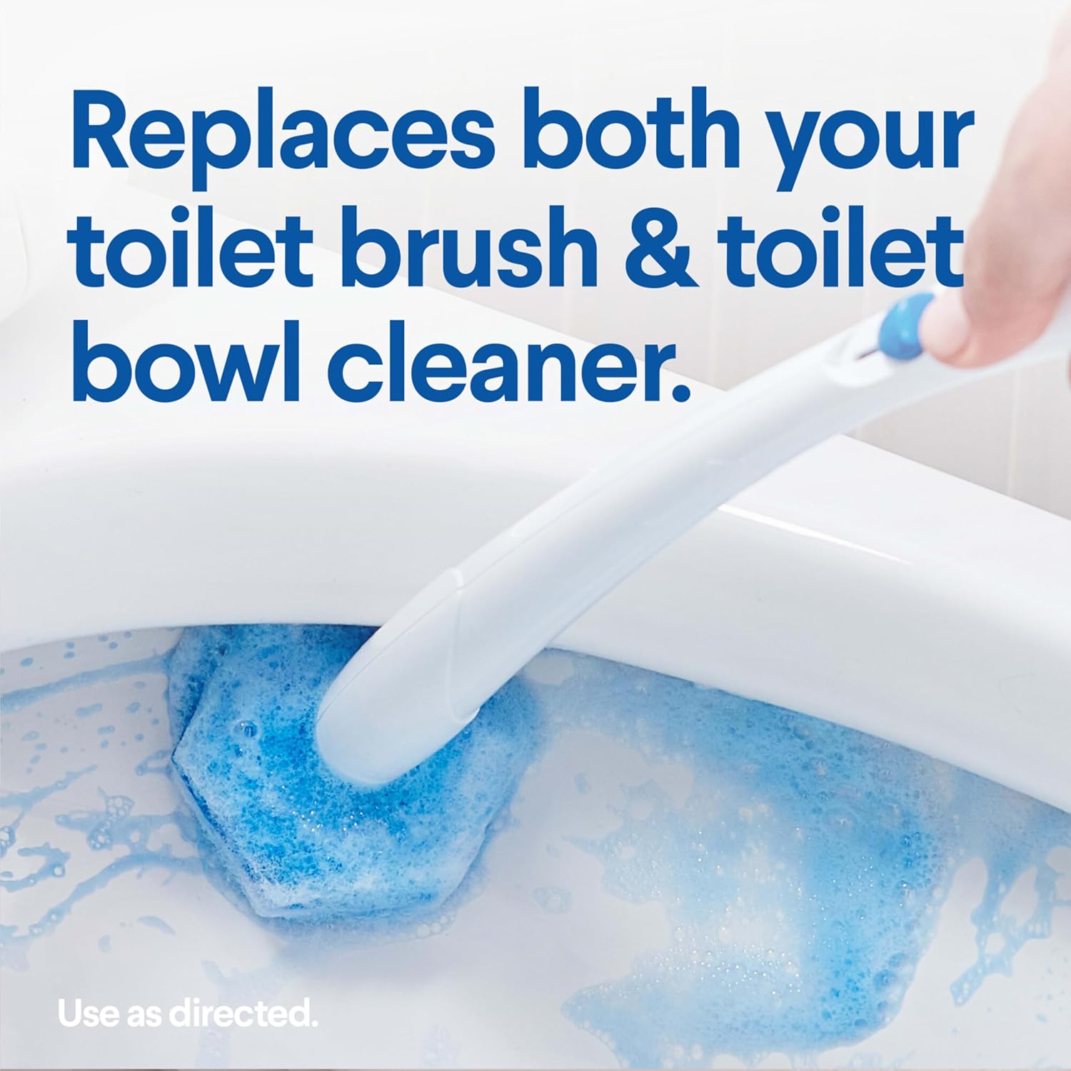 Clorox ToiletWand Refill Heads – Hygienic No-Touch Toilet Cleaning for Homes with Kids and Pets, 30 Preloaded Disinfecting Pads