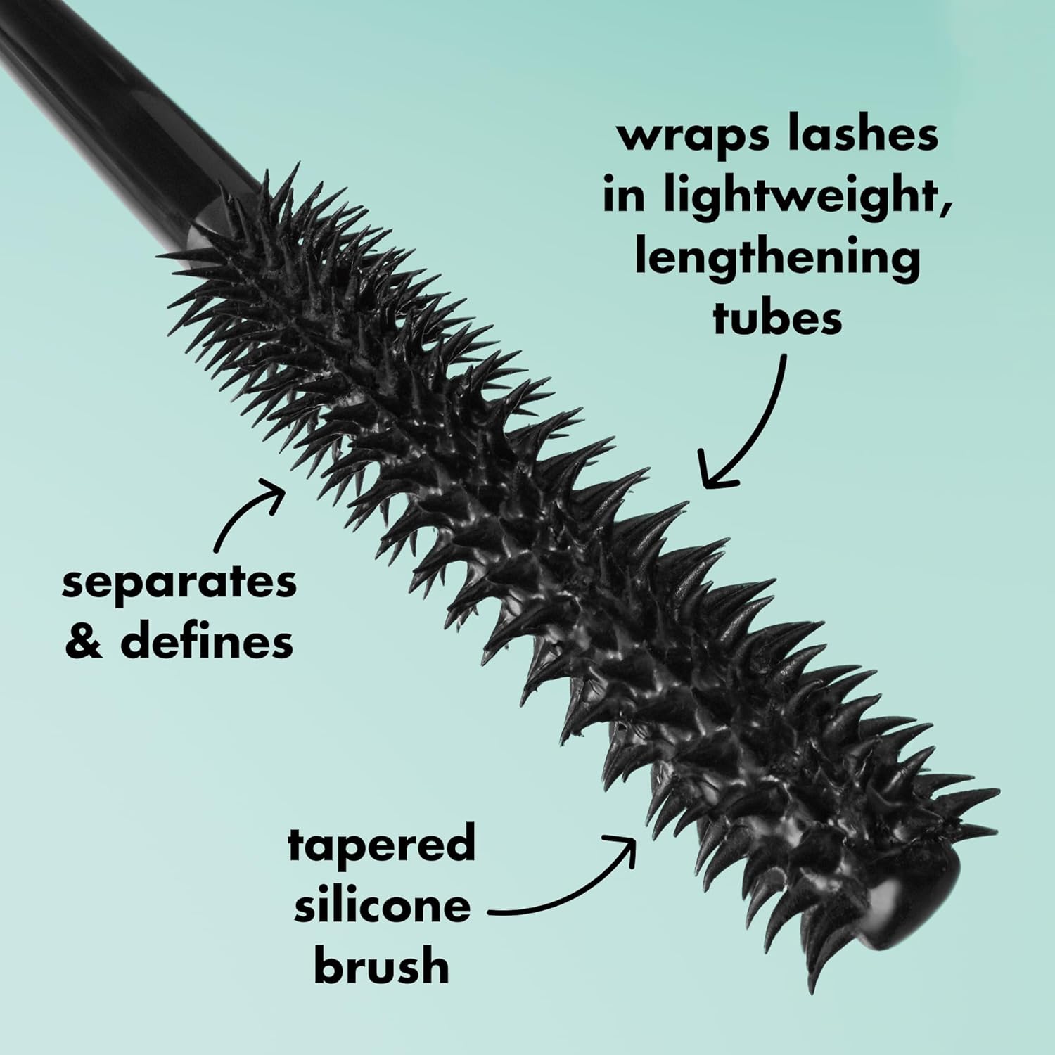 clump-, flake-, and smudge-resistant cream formula for all-day wear