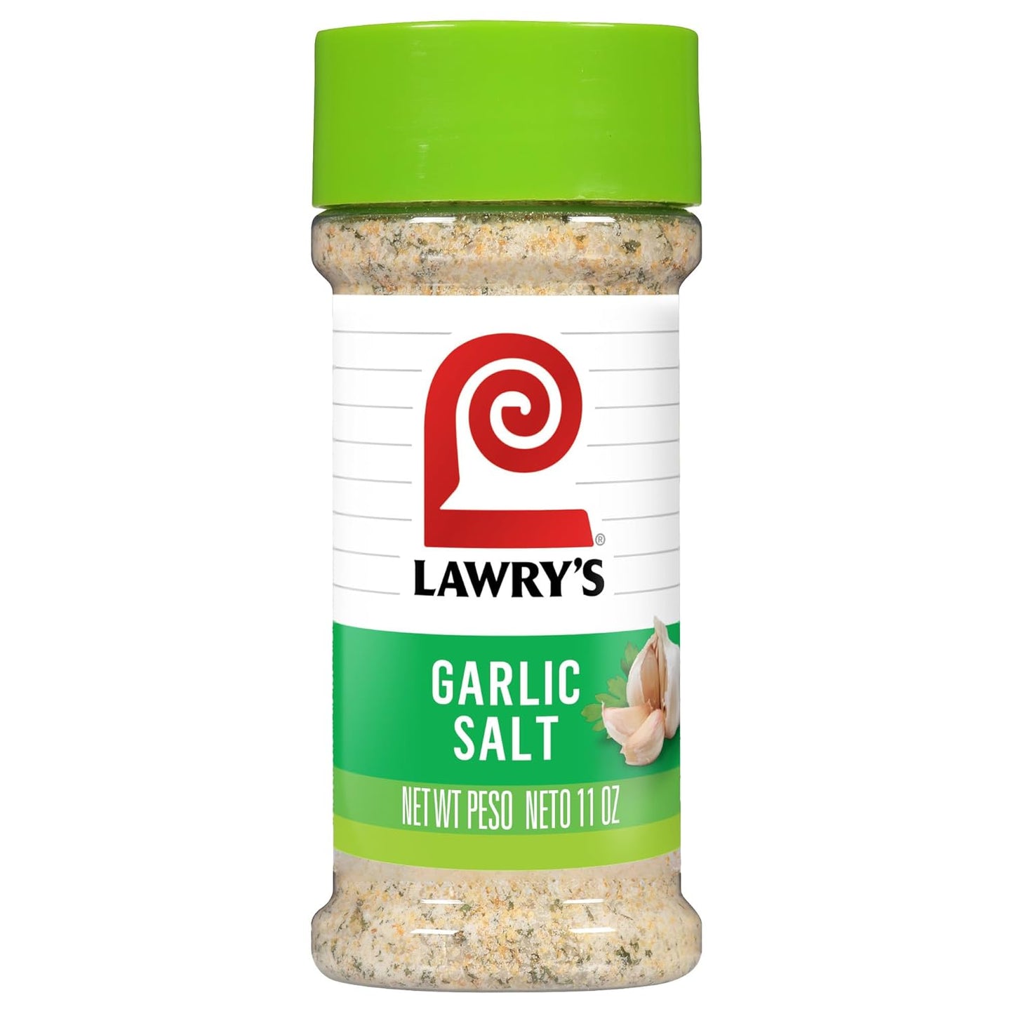 coarse-ground garlic, salt, and parsley flake blend
