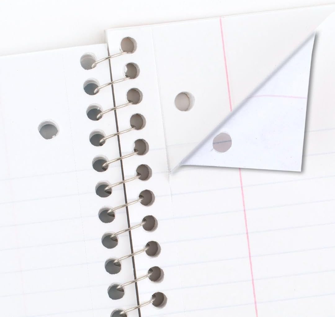 coated cardboard cover with writable label area on the front