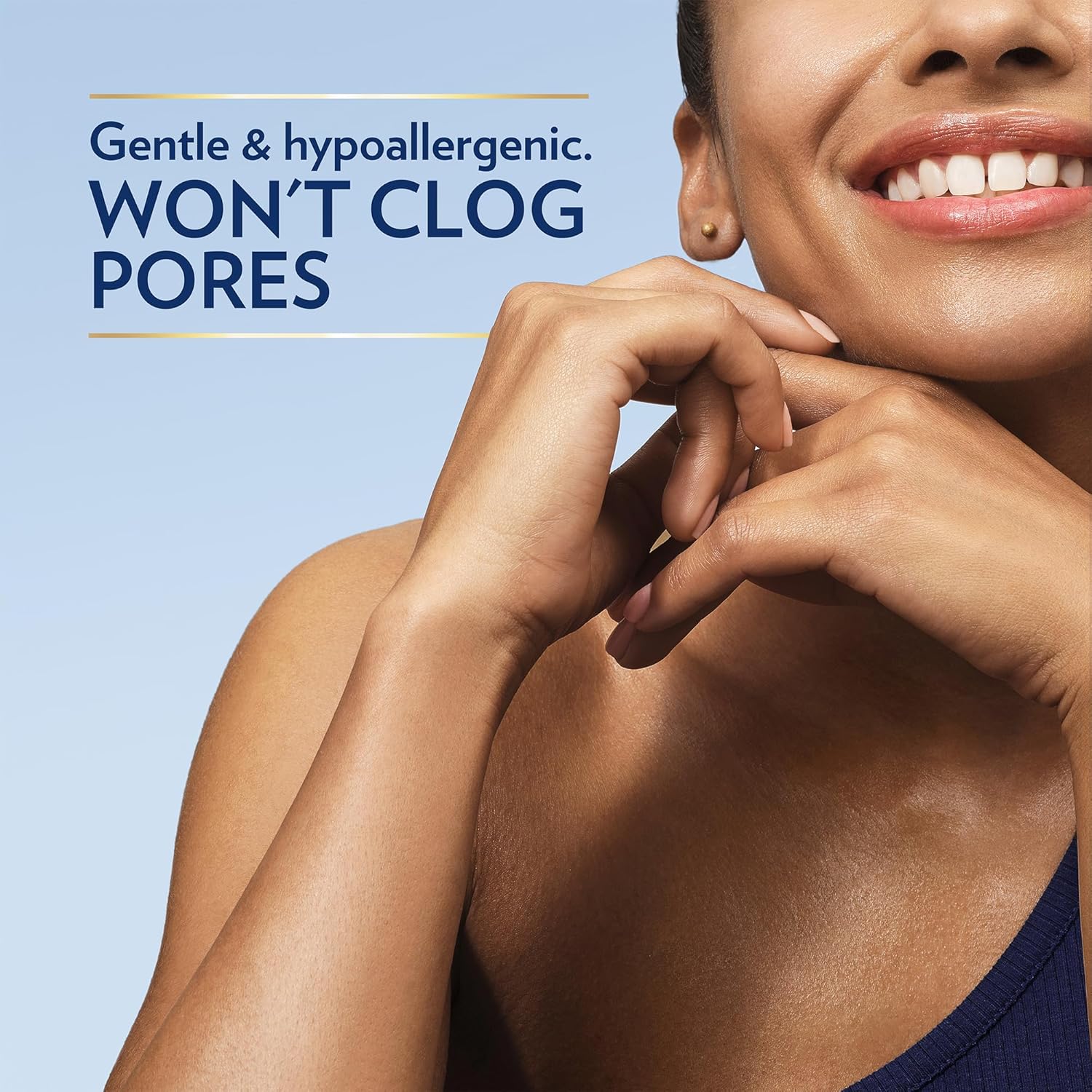 cocoa butter enriched variant for added nourishment and skin glow