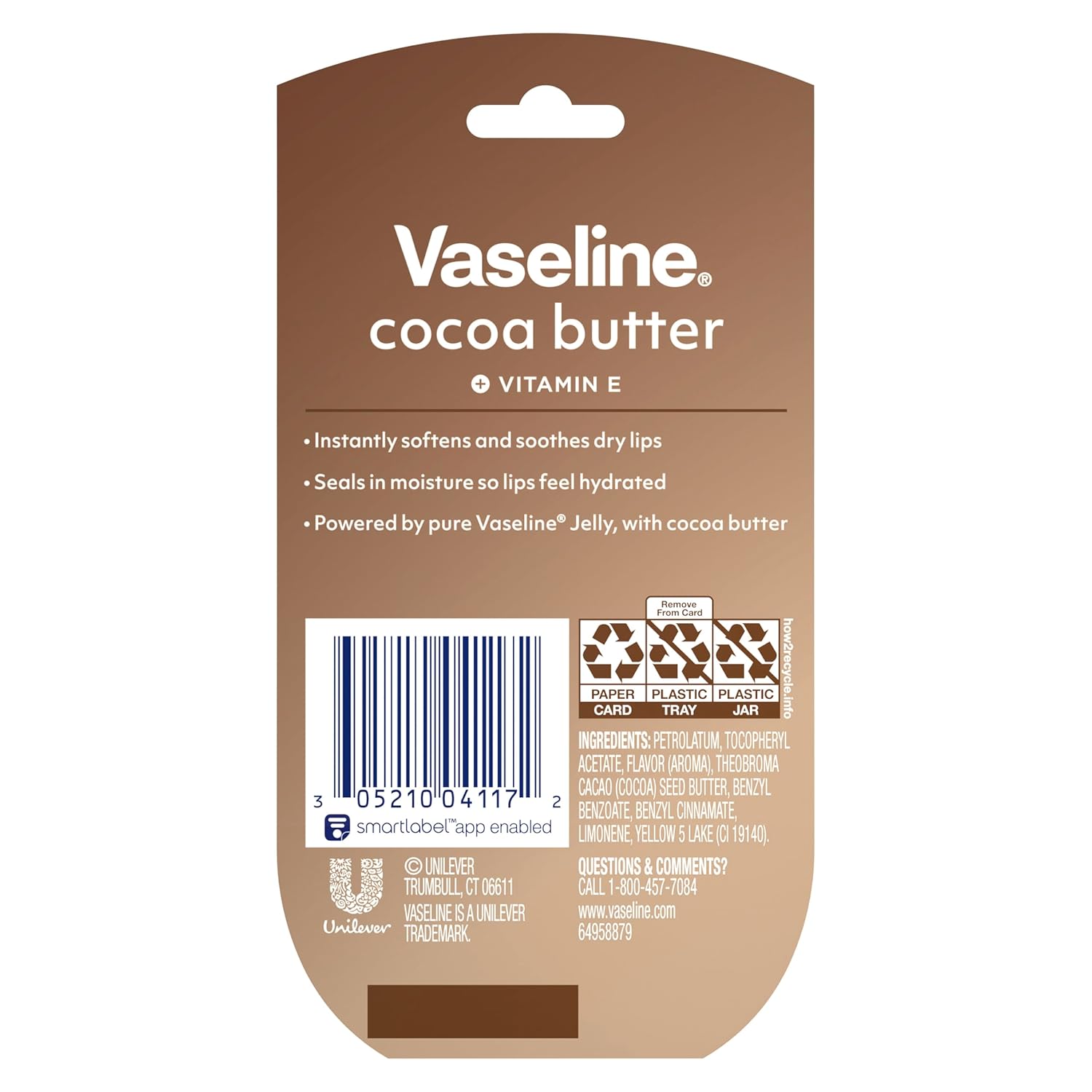 cocoa butter variant for a subtle scent and glossy finish