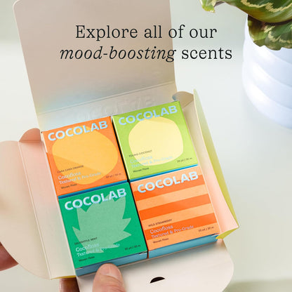 Cocofloss Expanding Woven Dental Floss by Cocolab – Less Waste Oral Care, Intentional Refill Spool for Modern Bathrooms