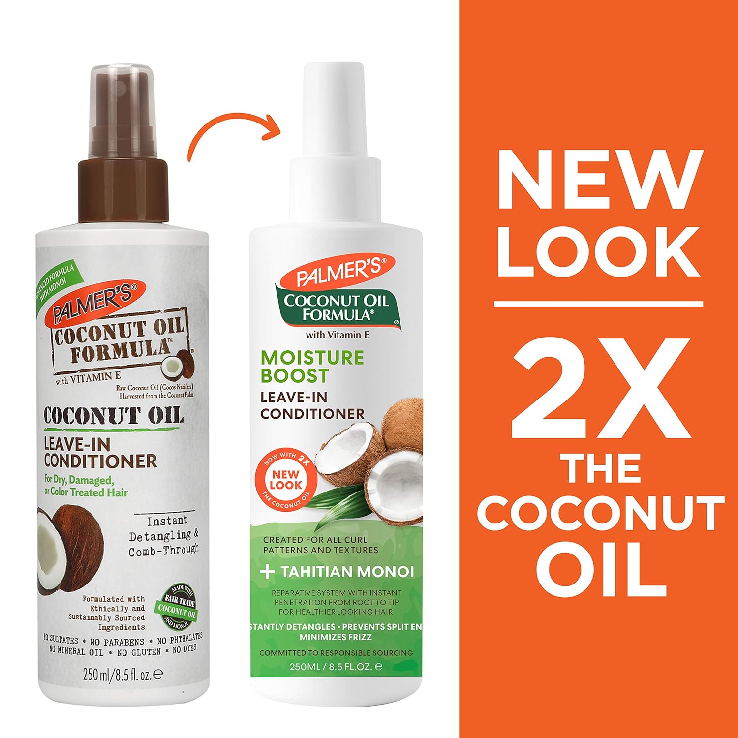 coconut oil and tahitian monoi oil blend for root-to-tip moisture locking