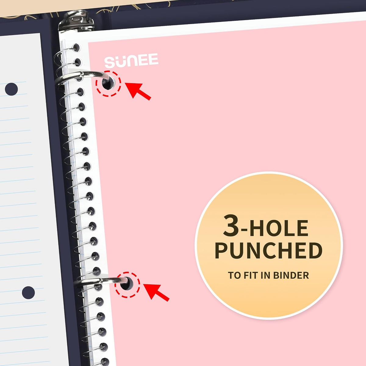 coil lock spiral binding that resists snags and keeps pages secure