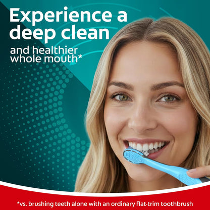 Colgate 360 Vibrate Sonic Toothbrush for Nightly Wind-Down Ritual and Mindful Brushing, Medium Bristles, 2 Pack