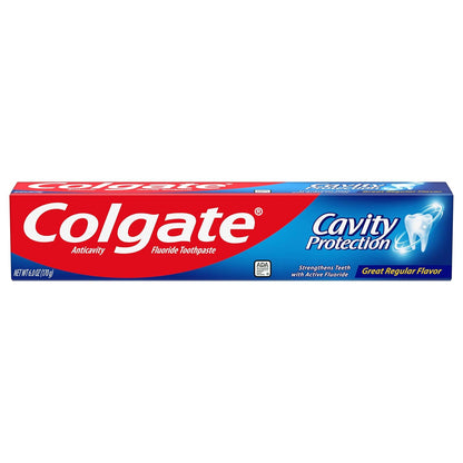 Colgate Fluoride Toothpaste 6-Pack – Consistent Oral Care for Busy Work & Study Schedules