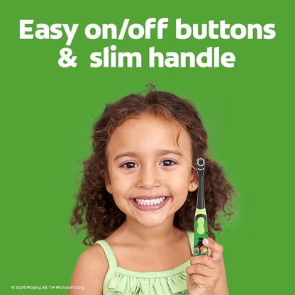 Colgate Kids Battery Toothbrush – Extra Soft Bristle Powered Brush Safe for Sensitive Gums and Developing Teeth