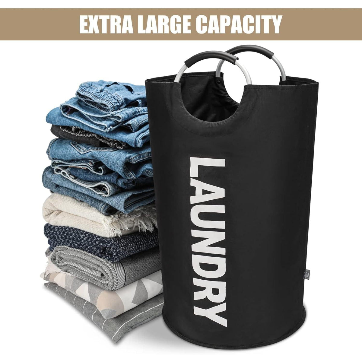 collapsible/foldable construction that flattens to roughly 2 inches for cabinet or drawer storage
