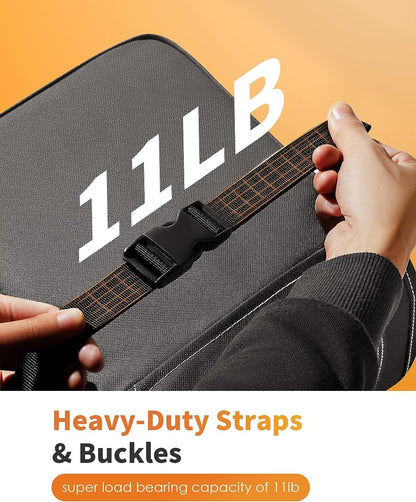 collapsible rectangular body that folds flat for storage