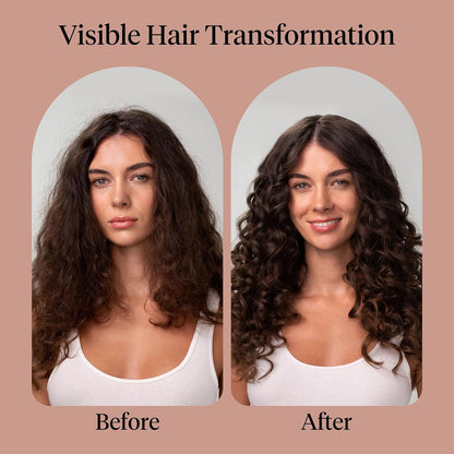 color-safe and clinically tested for increased manageability and shine after 5 uses