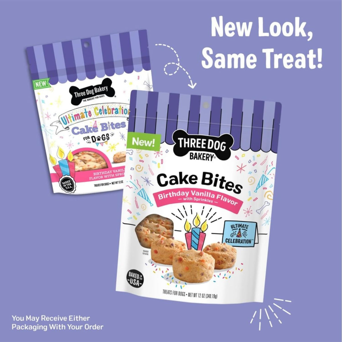 colorful sprinkles in every bite for a celebration look and aroma