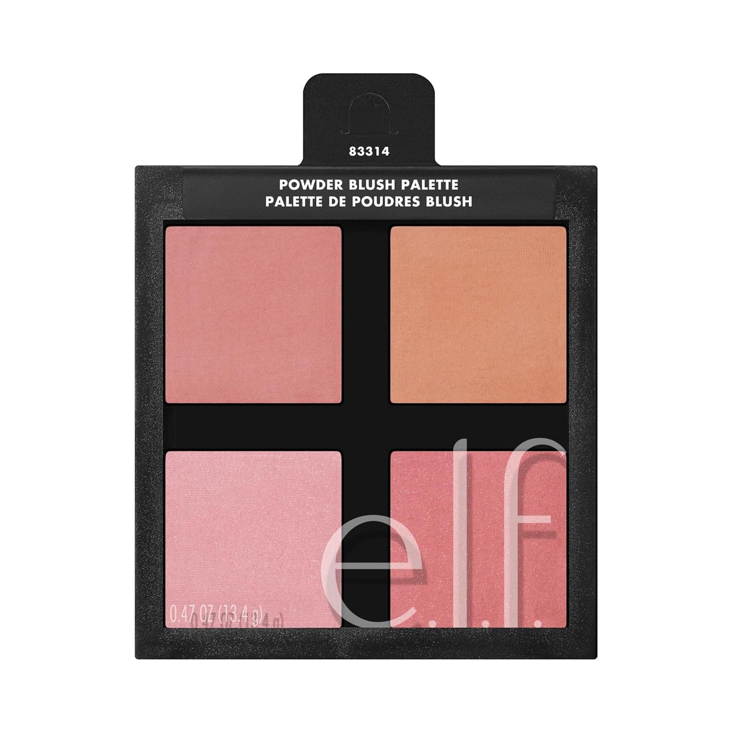 combination of shimmery and matte finish options within one palette