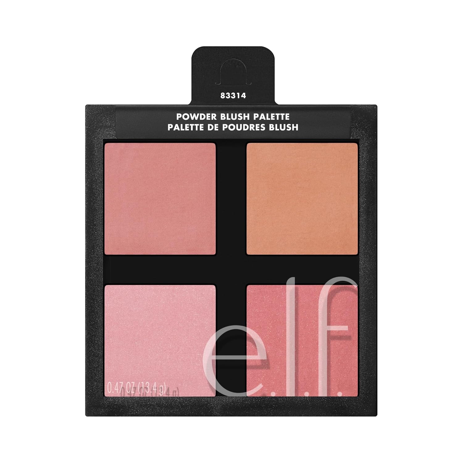 combination of shimmery and matte finish options within one palette