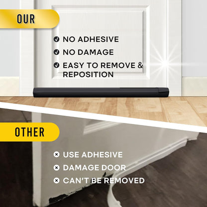 Comfyanno Under Door Draft Stopper – Tool-Free Slide-On Seal for Intentional, Less-Is-More Homes