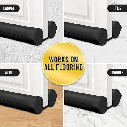 Comfyanno Under Door Draft Stopper – Tool-Free Slide-On Seal for Intentional, Less-Is-More Homes