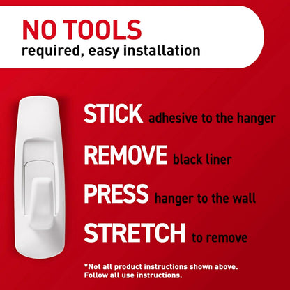 Command 5 lb Utility Hooks – Practical Birthday Gift for Mom Who Loves Organized Spaces