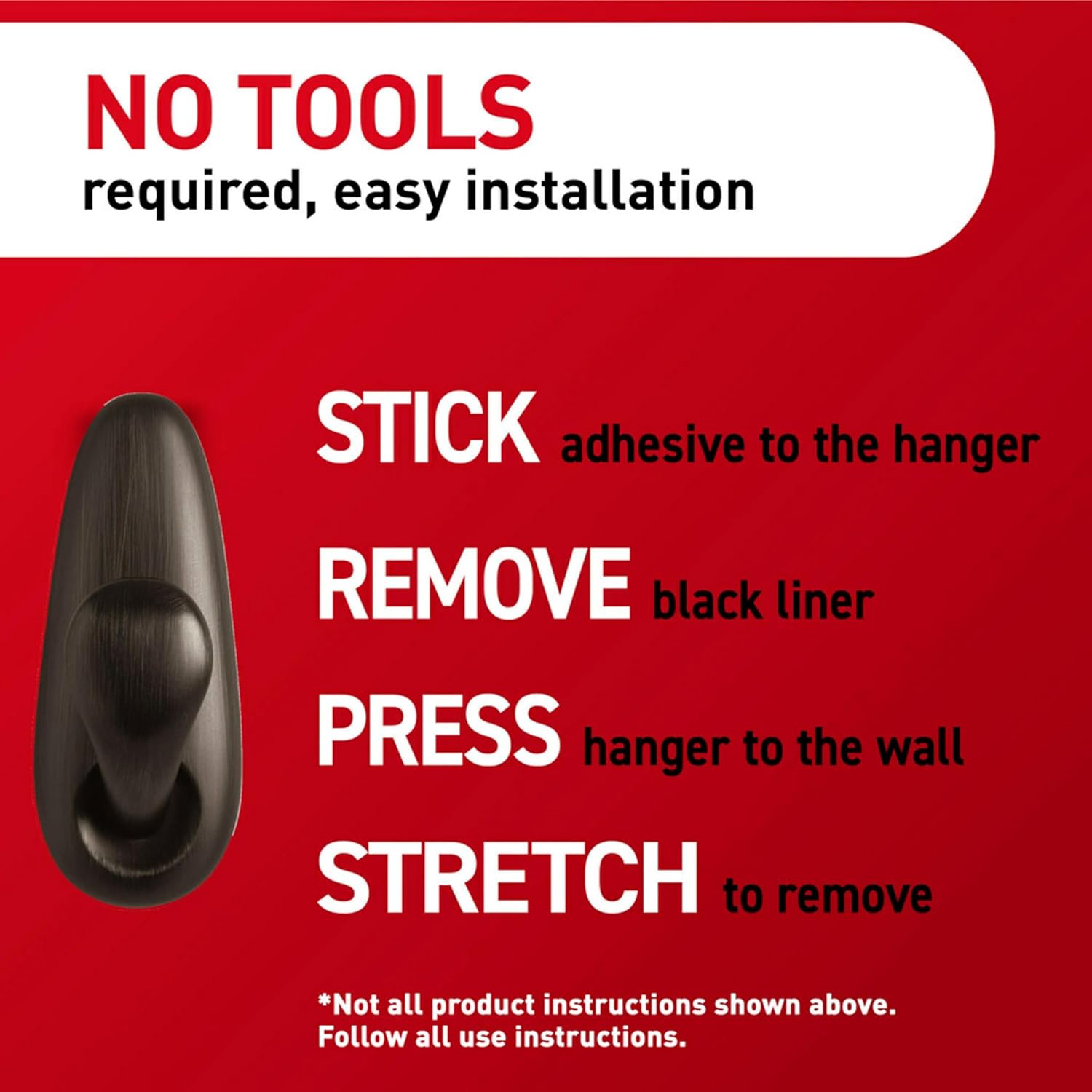 Command Bronze Hooks for Uncluttered Apartment Walls, No-Drill Minimalist Storage