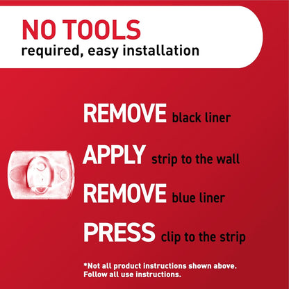 Command Indoor Light Clips Birthday Gift for Her, Rental-Friendly Wall Clips for Fairy Lights