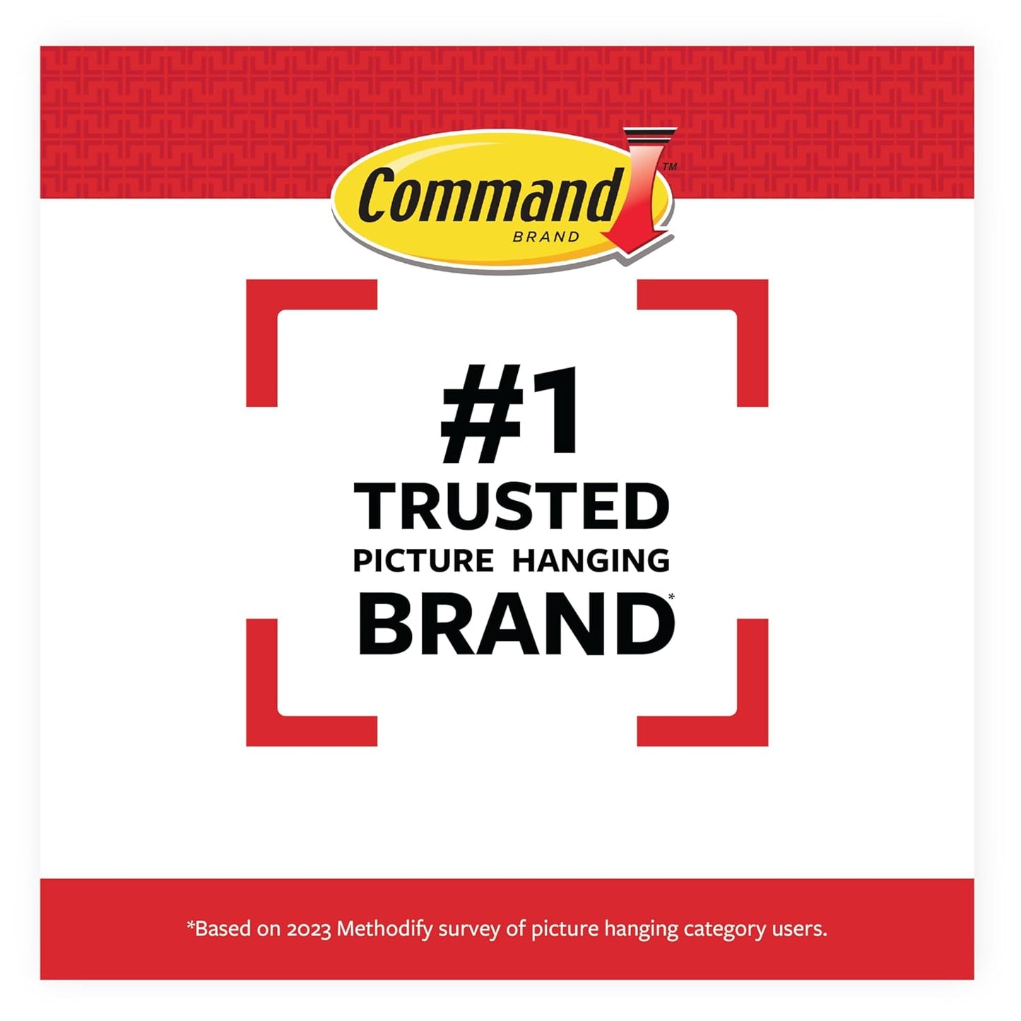 Command Large Picture Hanging Strips, White – Child-Safe Adhesive Strip for Kids Room Frames and Playroom Wall Art