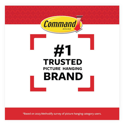 Command Large Picture Hanging Strips, White – Child-Safe Adhesive Strip for Kids Room Frames and Playroom Wall Art