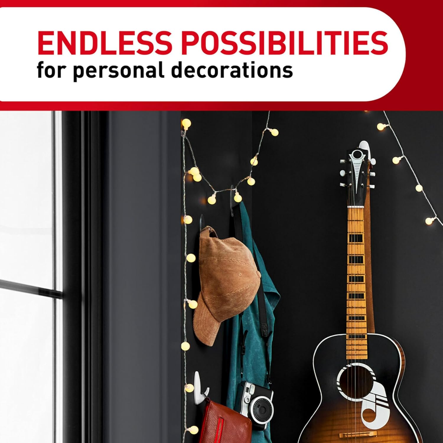 Command Medium Clear Wall Hooks 7-Pack – Thoughtful Housewarming Gift for New Renters and Homeowners