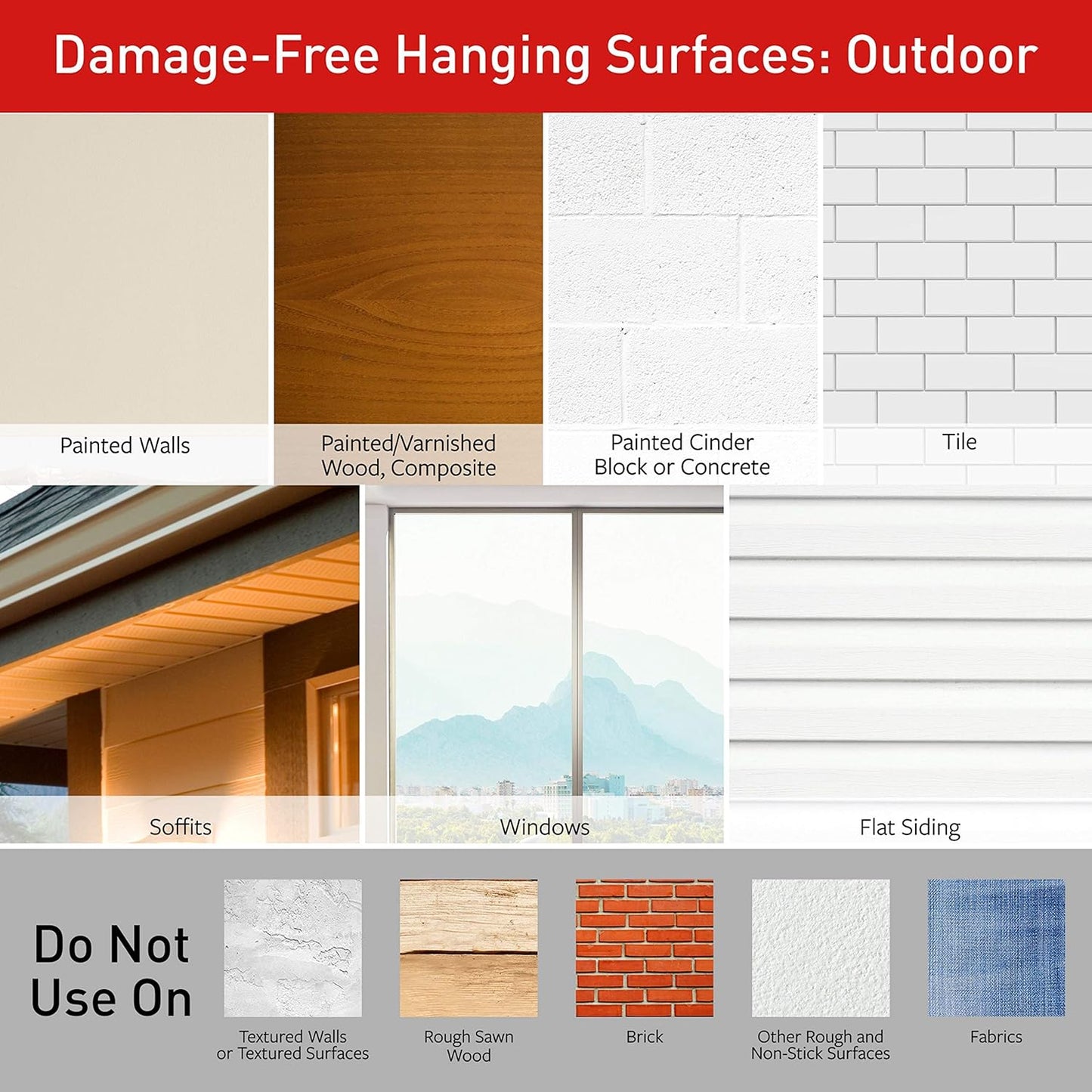 Command Outdoor Bronze Hooks for Uncluttered Walls and Intentional Decor, No Tools No Holes