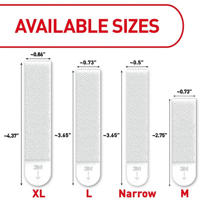 Command Small Picture Hanging Strips – Clean Wall Display for Intentional Living Spaces, 4 lb Hold