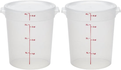 commercial-grade bpa-free polypropylene plastic resistant to cracking and breaking