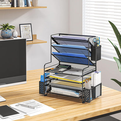 compact 16.75" w x 8.75" d x 16.75" h tabletop footprint