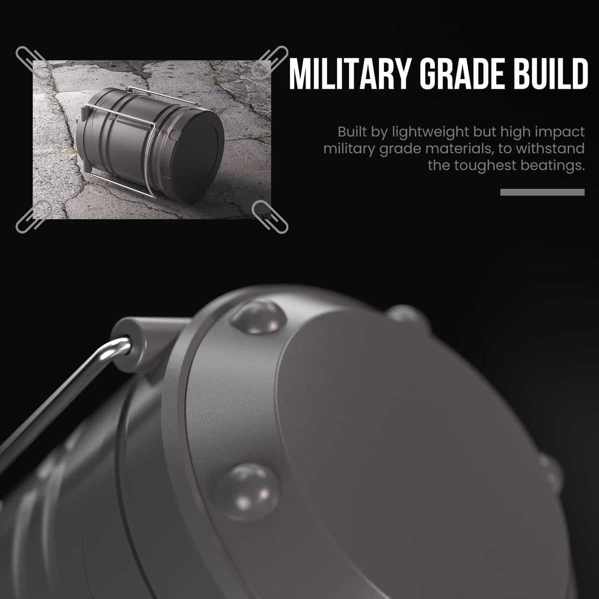 compact 3.38 x 3.38 x 9.56 in form factor weighing about 1.09 kg for the full set