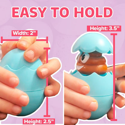 compact 3.5-inch form factor that fits inside standard plastic easter eggs