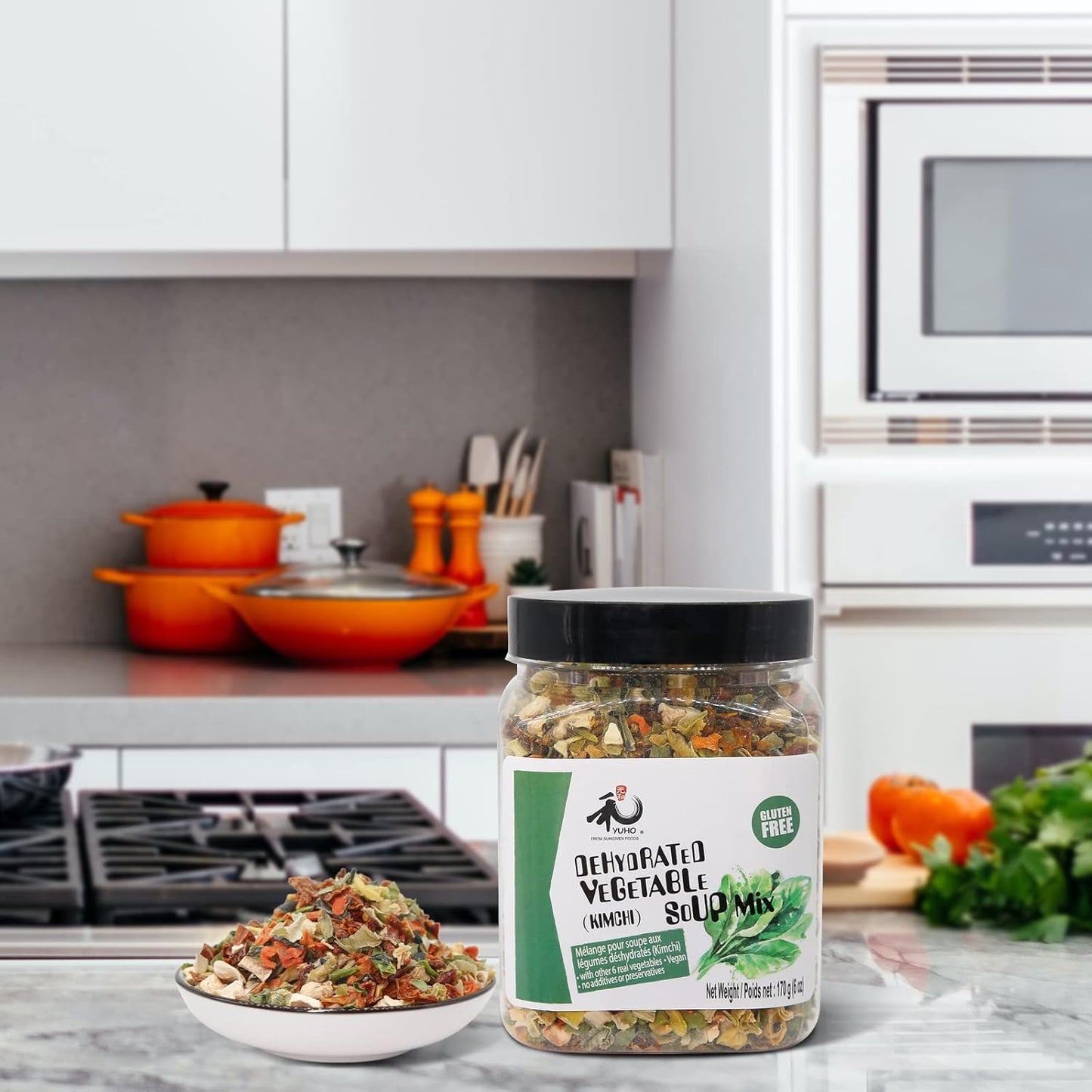 compact 4.84 x 4.21 x 3.5 inch dimensions for easy pantry or backpack storage