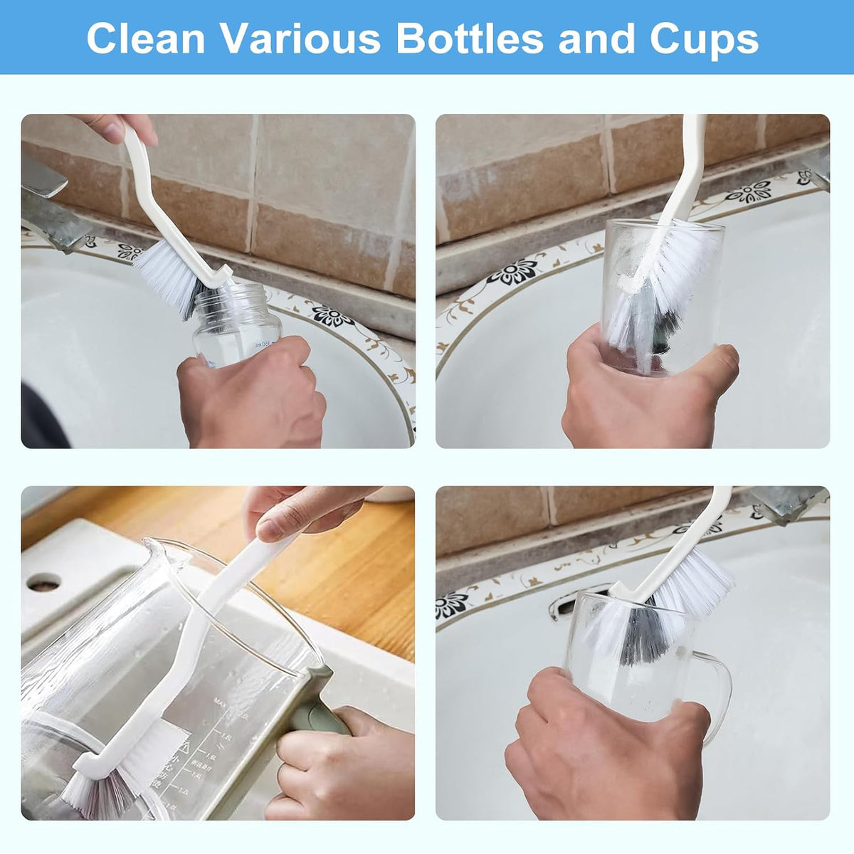 compact 9.4-inch profile with built-in hanging hole for space-saving storage
