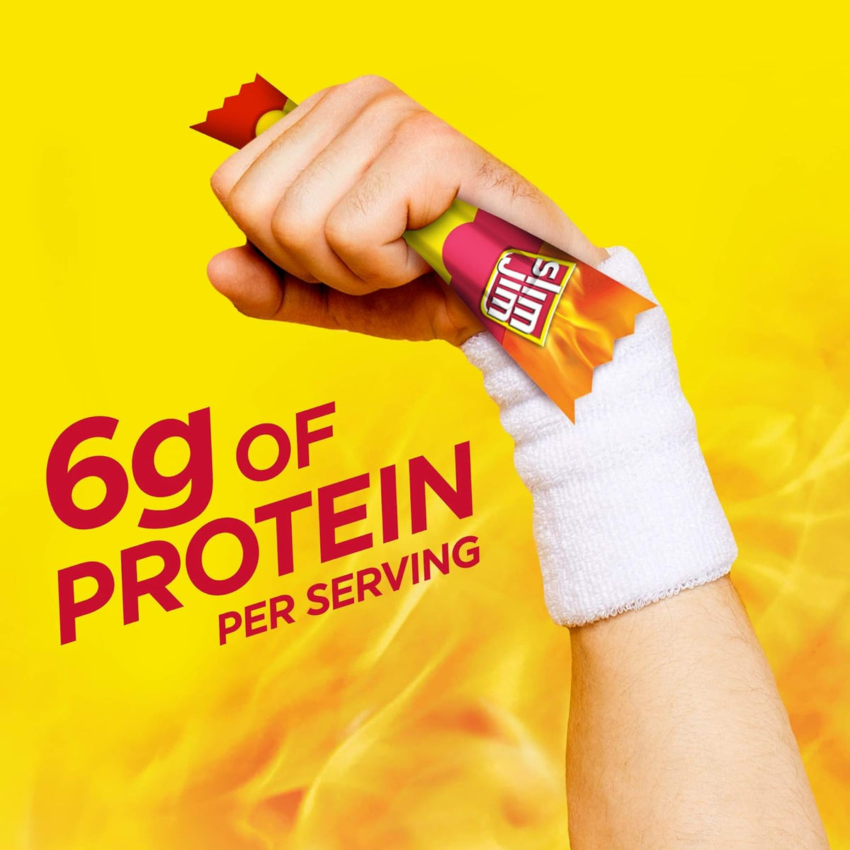compact stick shape that fits easily in pockets, lunchboxes, and car cup holders