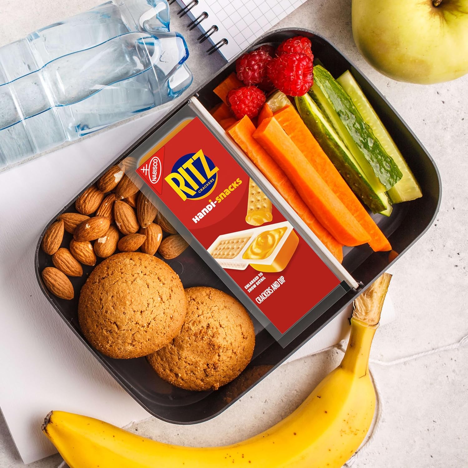 compact, toss-in-a-bag packaging designed for portability