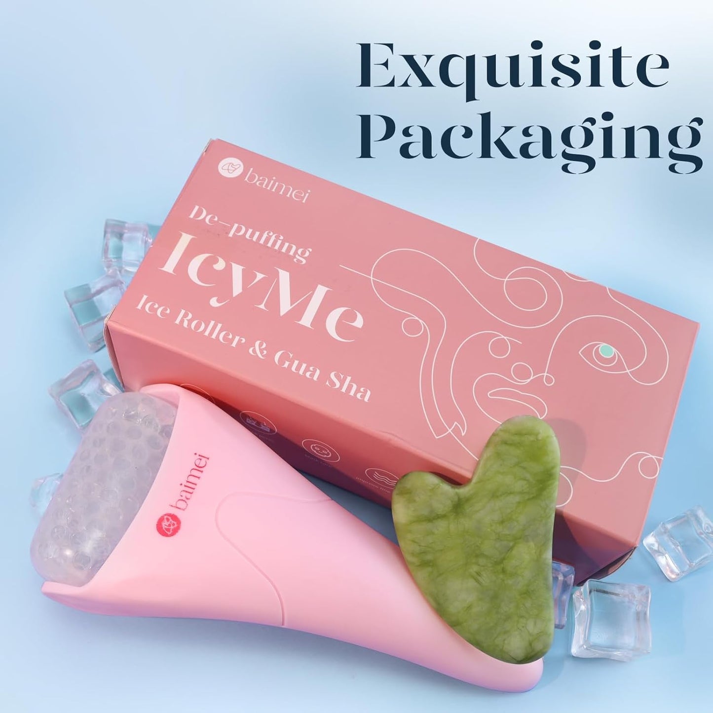 compact two-piece set designed for home use and travel