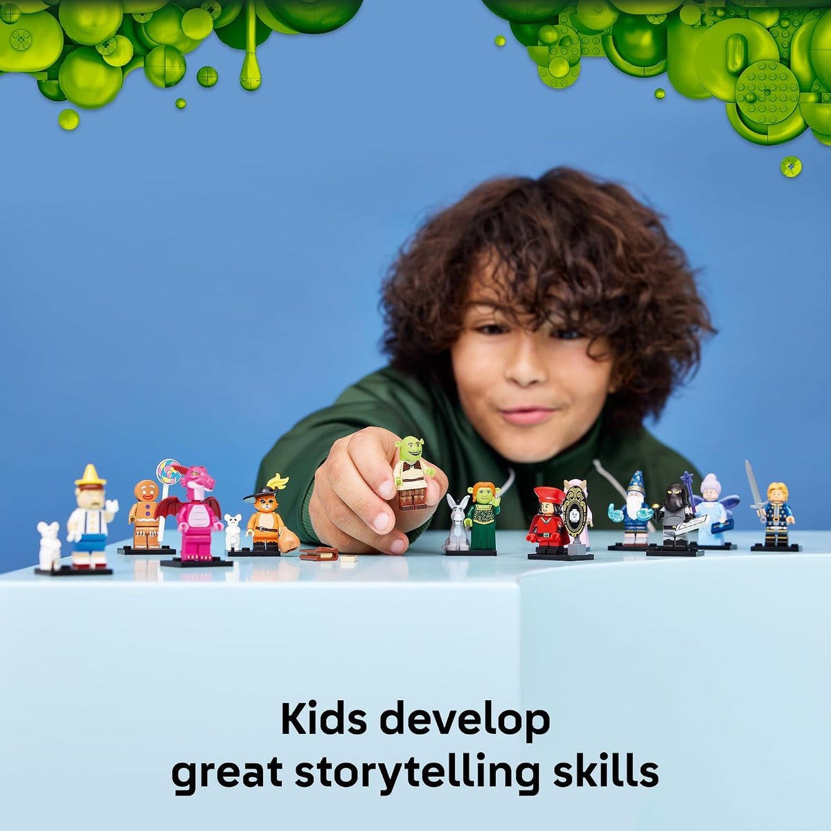 compatible with all lego bricks thanks to industry-standard interlocking design