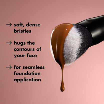 compatible with both liquid and cream foundation formulas