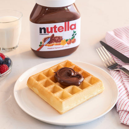 compatible with classic breakfast vehicles (toast, pancakes, waffles, croissants, crêpes)