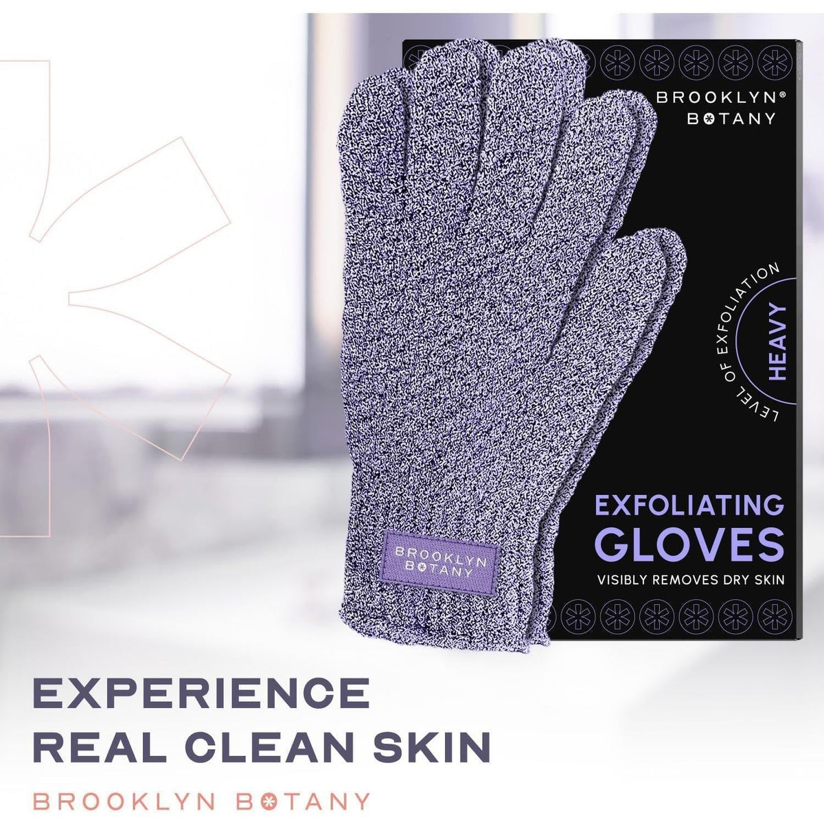 compatible with exfoliating body scrubs and body soaps