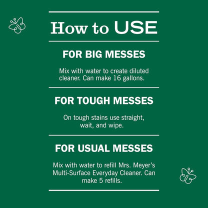 compatible with mrs. meyer's clean day all-purpose refill system