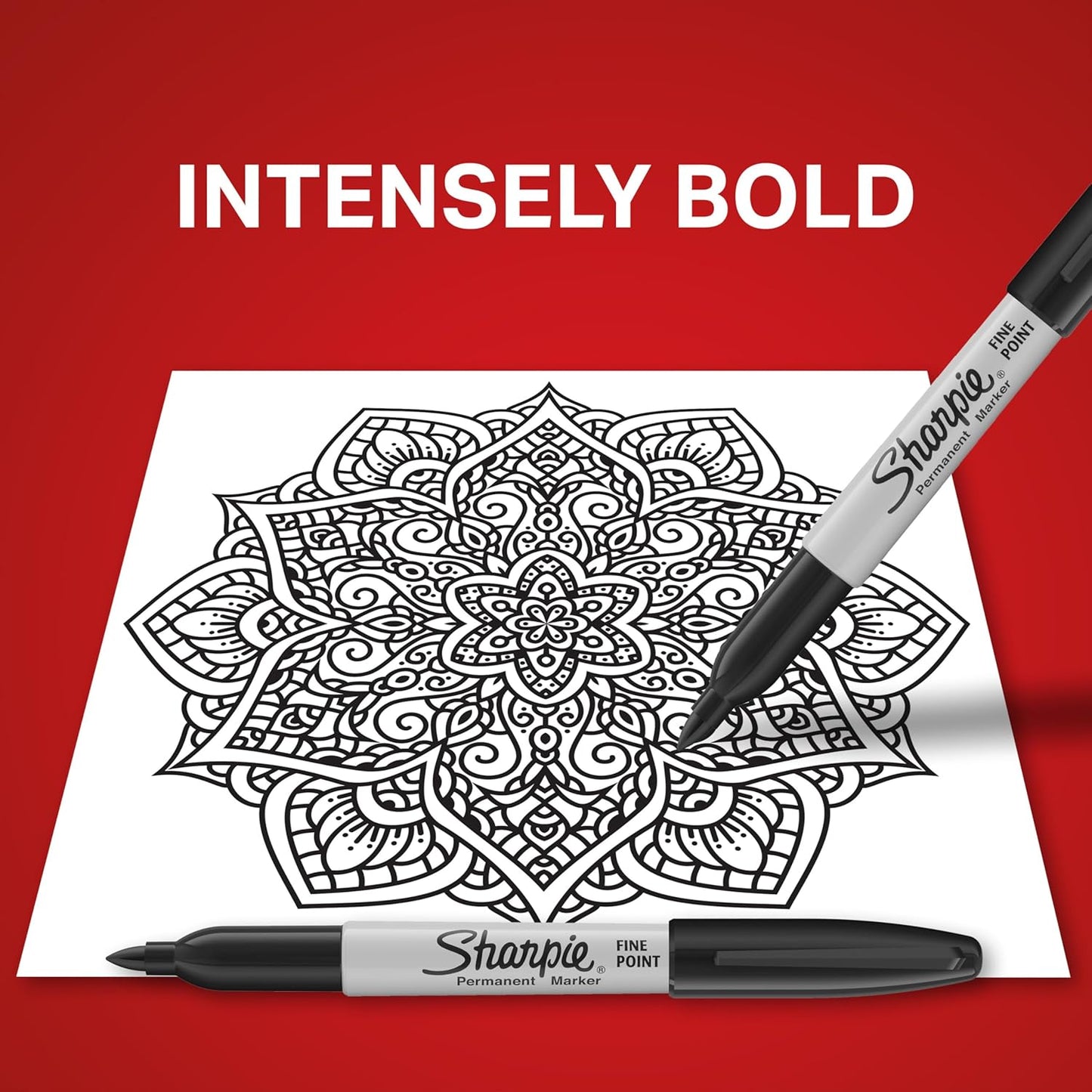 compatible with paper, plastic, metal, wood and most surfaces