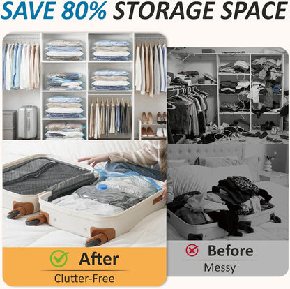 compatible with standard household vacuum cleaners for rapid air removal